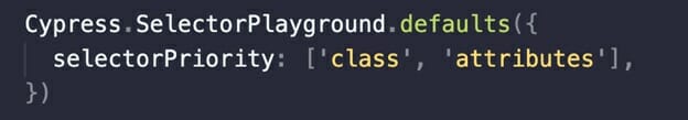 Setting a preference in Selector Playground Setting a preference in Selector Playground